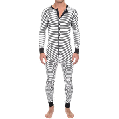Combinaison Pyjama Rayé pour Homme