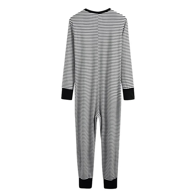 Combinaison Pyjama Rayé pour Homme