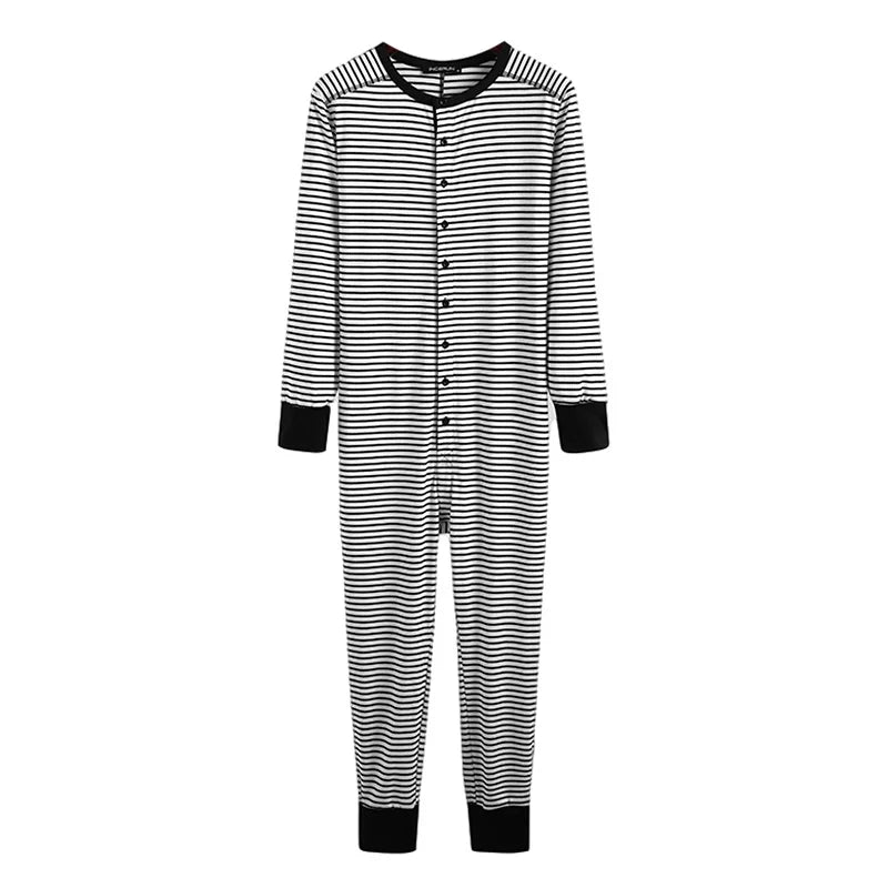 Combinaison Pyjama Rayé pour Homme