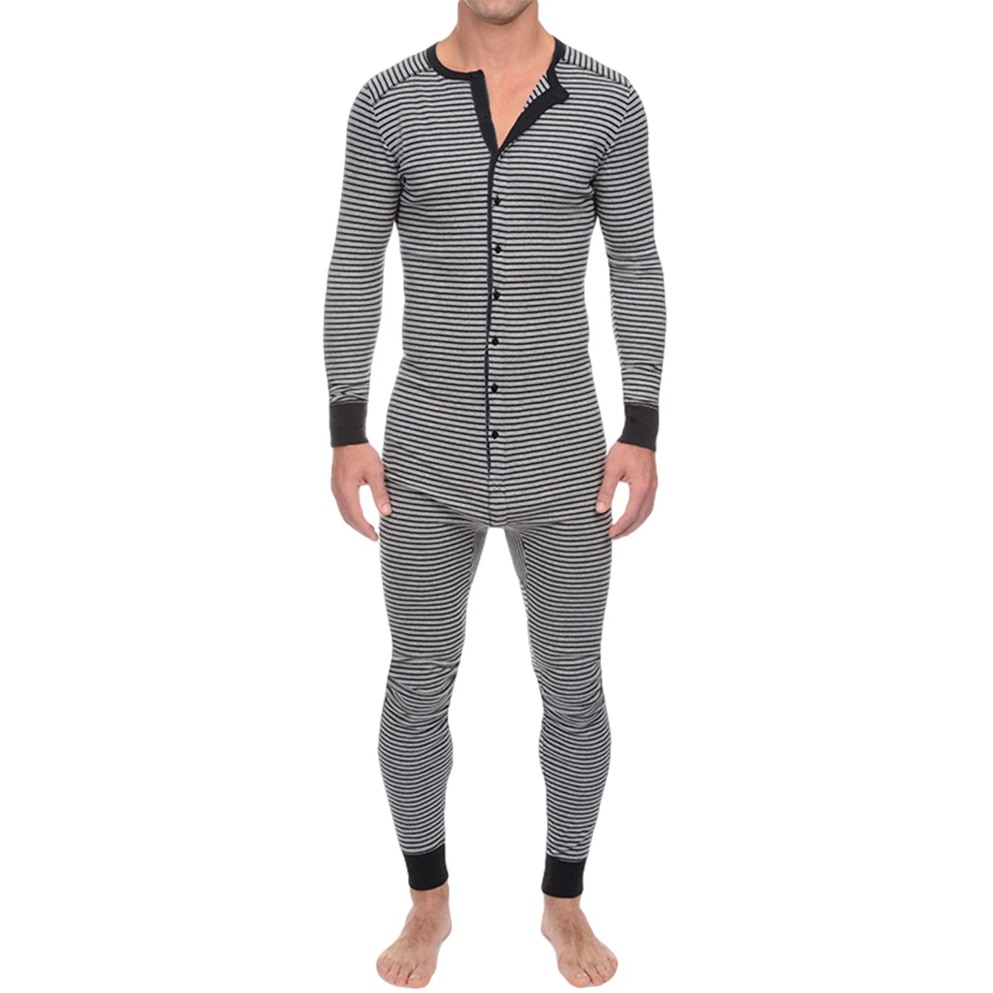 Combinaison Pyjama Rayé pour Homme