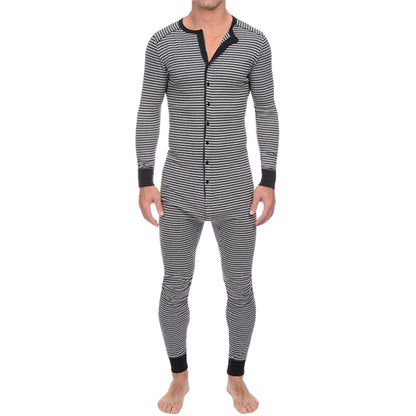 Combinaison Pyjama Rayé pour Homme