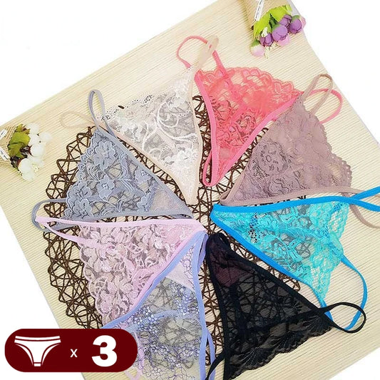 String pour Femme en Dentelle