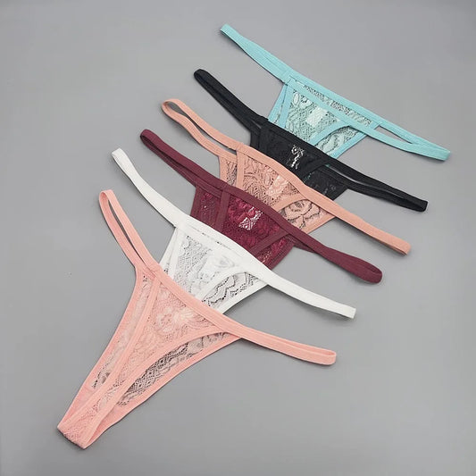 String Taille Baisse en Dentelle
