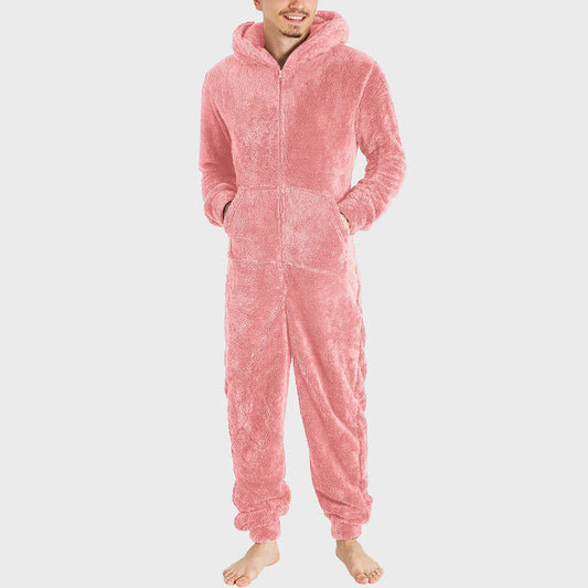 Combinaison Pyjama Peluche pour Homme