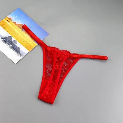 String Dentelle à 3 Pièces Sexy