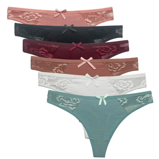String à Dentelle 5 pièces